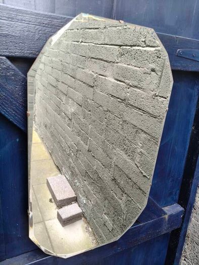 Vintage Bevelled mirror on chain