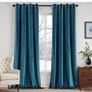 Velvet/Velour MIULEE Ring Top Curtains Image 4