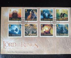 2003 First day Cover Isle of Man Lord of the rings
