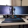 Gaming PC with 2 Monitors Image 3