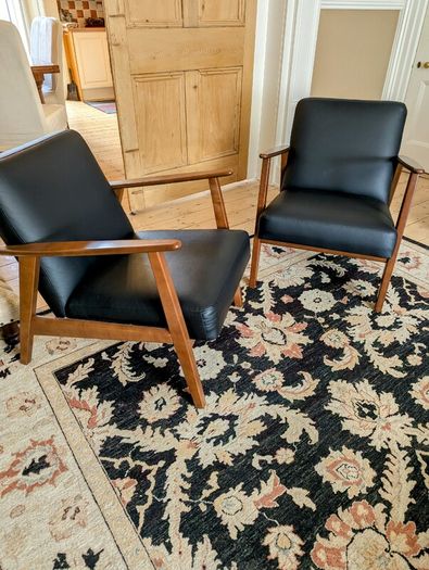 3 x EKENASET armchairs