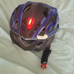 Bike Helmet + Light