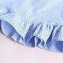 Ruffle Stripe Dress Girls Image 4