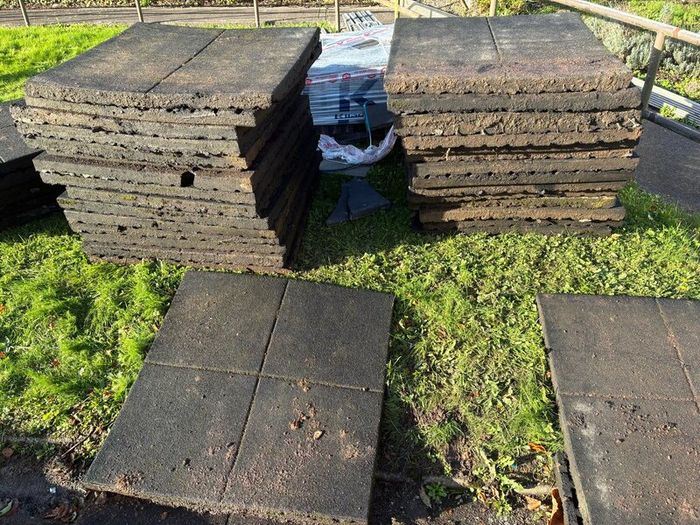 Heavy Duty Rubber Playground Safety Mats