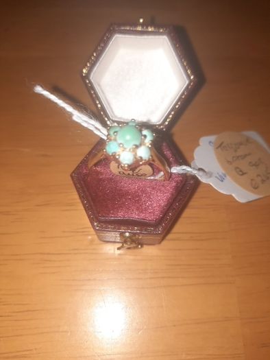 9 Carat Gold Torqouise