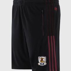 O Neills Galway GAA Adult Nepal Shorts Black Small