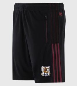 O Neills Galway GAA Adult Nepal Shorts Black Small