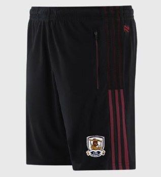 O Neills Galway GAA Adult Nepal Shorts Black Small
