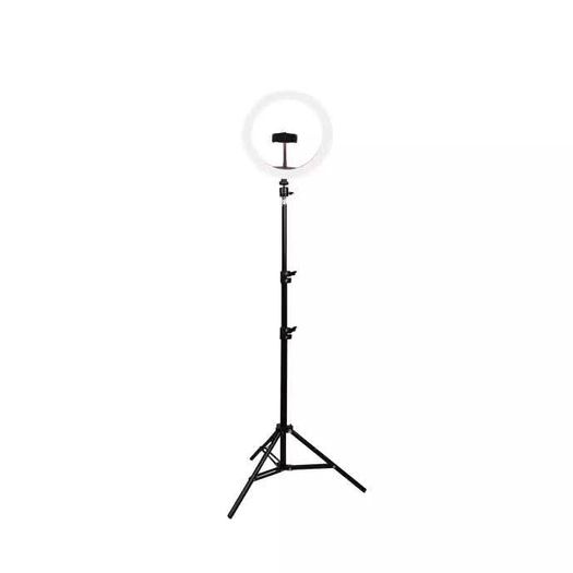 KSIX Light Ring, Adjustable 1,60 m tripod, 3 temperatures, 10 light intensities, 1.000 lumens