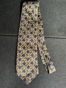 Vintage Silk Forest/ Mushroom Theme Tie