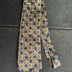 Vintage Silk Forest/ Mushroom Theme Tie