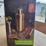 6 Piece Brushed Gold Cocktail Set Image 3