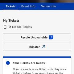 Maroon 5 concert ticket in Dublin