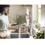 Hansgrohe Zesis M33 Single lever pull out kitchen mixer 150, pull-out spray, 2jet Image 4