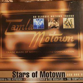Diana Ross, Smokey Robinson and Temptations on Stars. 3 cds set Of Motown