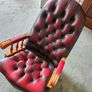 Antique Chesterfield Swivel Chair Image 2