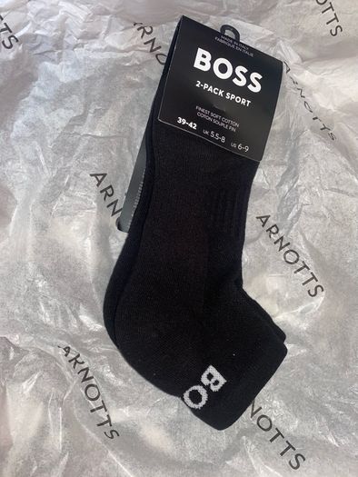 Hugo Boss Socks 2 pack size 39 42 brand new