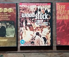 5 live music dvds MINT