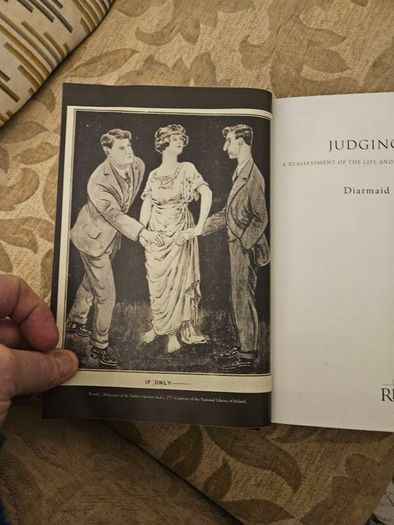 Judging Dev By Dermot Ferriter. First Edition Hardback With Dustjacket In Good Condition. See Photos For Same.