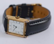 Vintage Gents Montine Of Switzerland Tank Quartz Watch