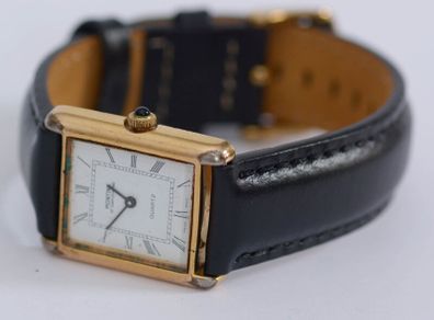 Vintage Gents Montine Of Switzerland Tank Quartz Watch