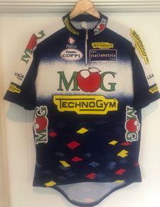 Vintage Nalini Cycling Jersey | MOG Technogym | Size XL | Retro Italian Design