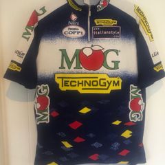 Vintage Nalini Cycling Jersey | MOG Technogym | Size XL | Retro Italian Design