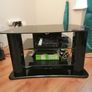 Glass TV Stand Image 2