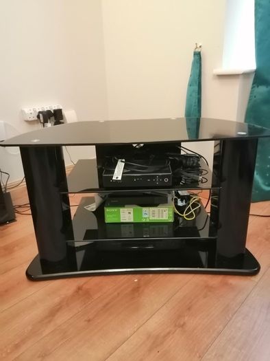 Glass TV Stand
