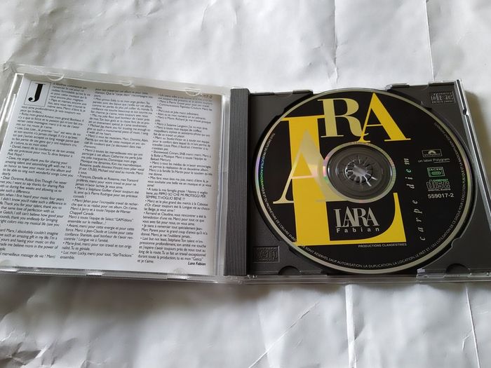 Lara Fabian - Carpe Diem Cd