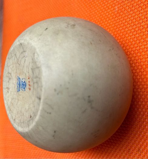 Antique Ceramic Match Holder