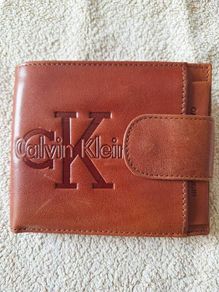CK Brown Leather Wallet