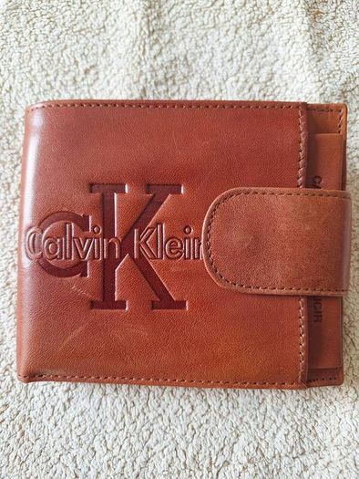 CK Brown Leather Wallet