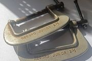 A pair of Record Junior 2 1/2" G Clamps