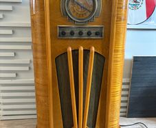 classic floor standing radio cd & cassette tape player