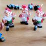 Miniature dolls house or fairy garden items, lot of garden gnomes Image 6