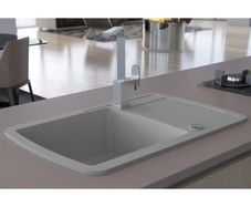 Granite Kitchen Sink Single Basin Grey