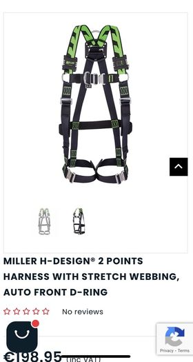 Hi grade Honeywell Miller harness