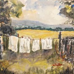 washing out watercolour