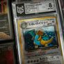Dark Dragonite ! Holo Rare ! from Rocket Gang Set ! CGS 8 ! NM-MT ! Neat/Mint ! 1997 ! Vintage Japanese Pokemon Card ! Graded ! PSA ! Cosmic Grading ! Image 3