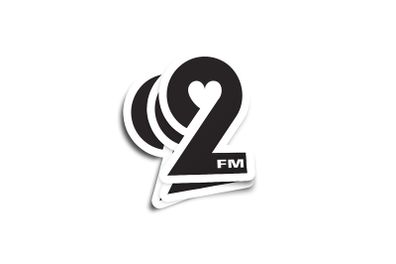 2fm Retro Glossy Stickers 2-Pack