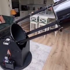 16" Dobsonian telescope fully upgraded + Bonus DIY Tracker system and EQ Platform