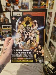 Over The Top Wrestling Signed Poster