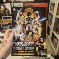 Over The Top Wrestling Signed Poster