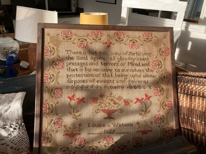Early American Sampler 1836