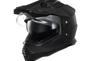ILM Dual Sport Matte Black Adventure Motorcycle Helmet size L 59-60cm