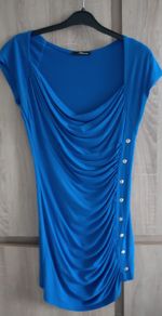 Jane Norman will fit size 6 8 10 small 12 never worn rotyal blue top tunic