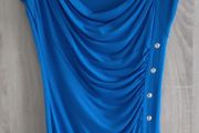 Jane Norman will fit size 6 8 10 small 12 never worn rotyal blue top tunic