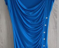 Jane Norman will fit size 6 8 10 small 12 never worn rotyal blue top tunic