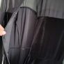 RIVER ISLAND Black Velvet and Sheer Playsuit Sz 14 Image 2